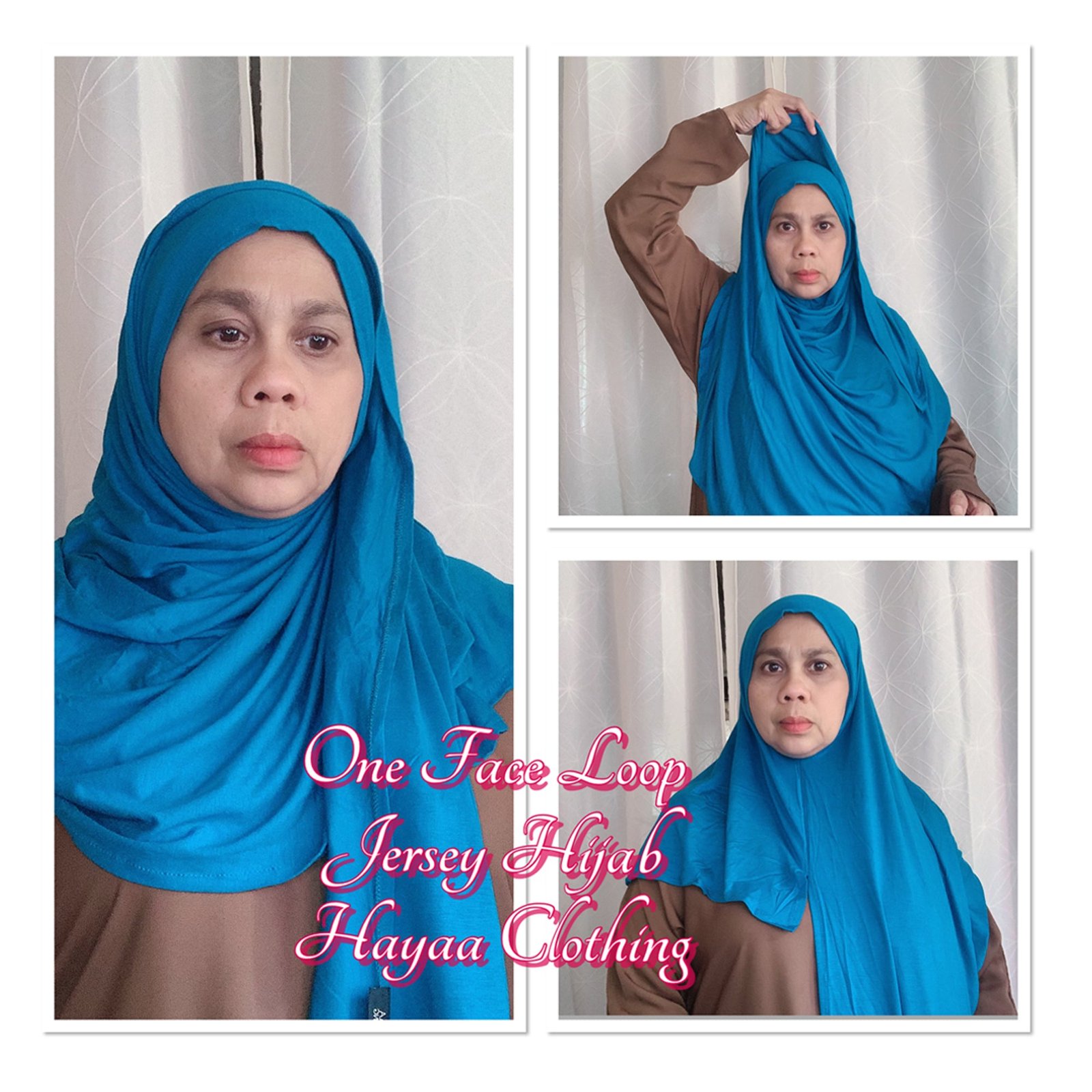 Pre-sewn Premium Instant Jersey Hijab